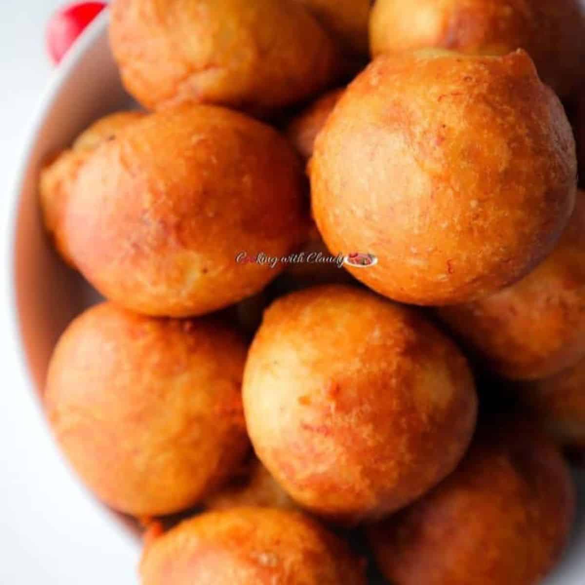 Easy Puff Puff Recipe - Deep Fried Dough - Cooking With Claudy