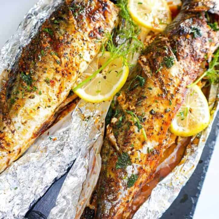 Oven Grilled Whole Red Snapper - Cooking With Claudy