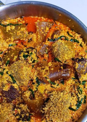 Egusi soup - Cooking With Claudy