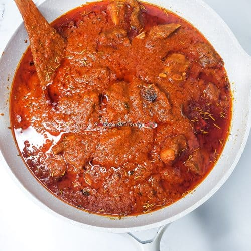 African Goatmeat Stew - Cooking With Claudy