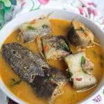 Bowl of Catfish Pepper Soup.