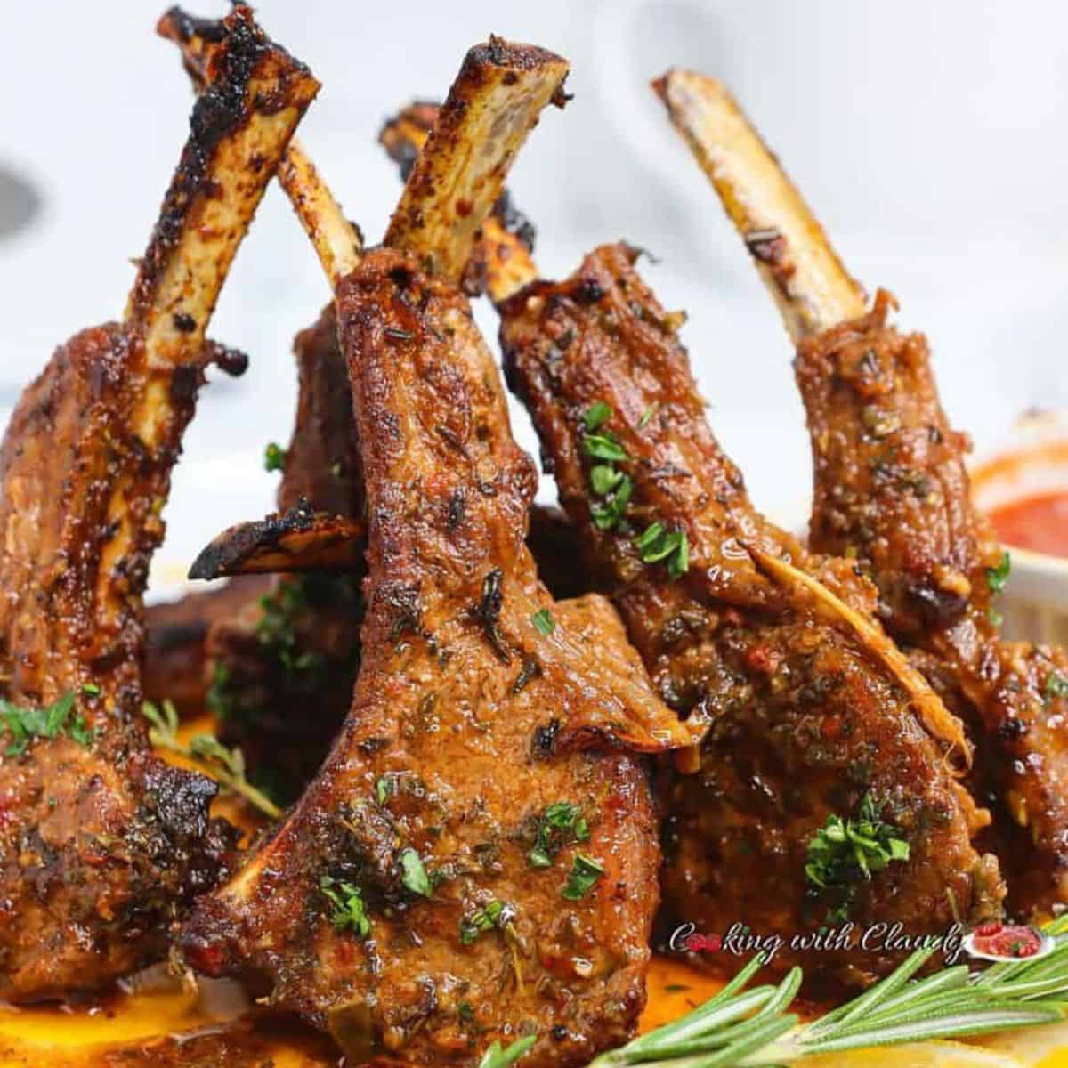 Easy Oven Baked Lamb Chops - Cooking With Claudy