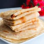 Stack of East African Chapati.