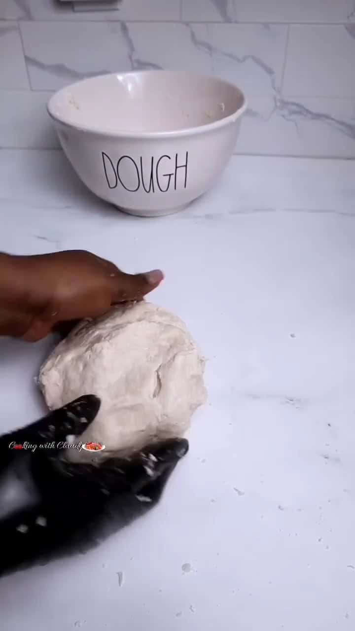 dough in a bowl