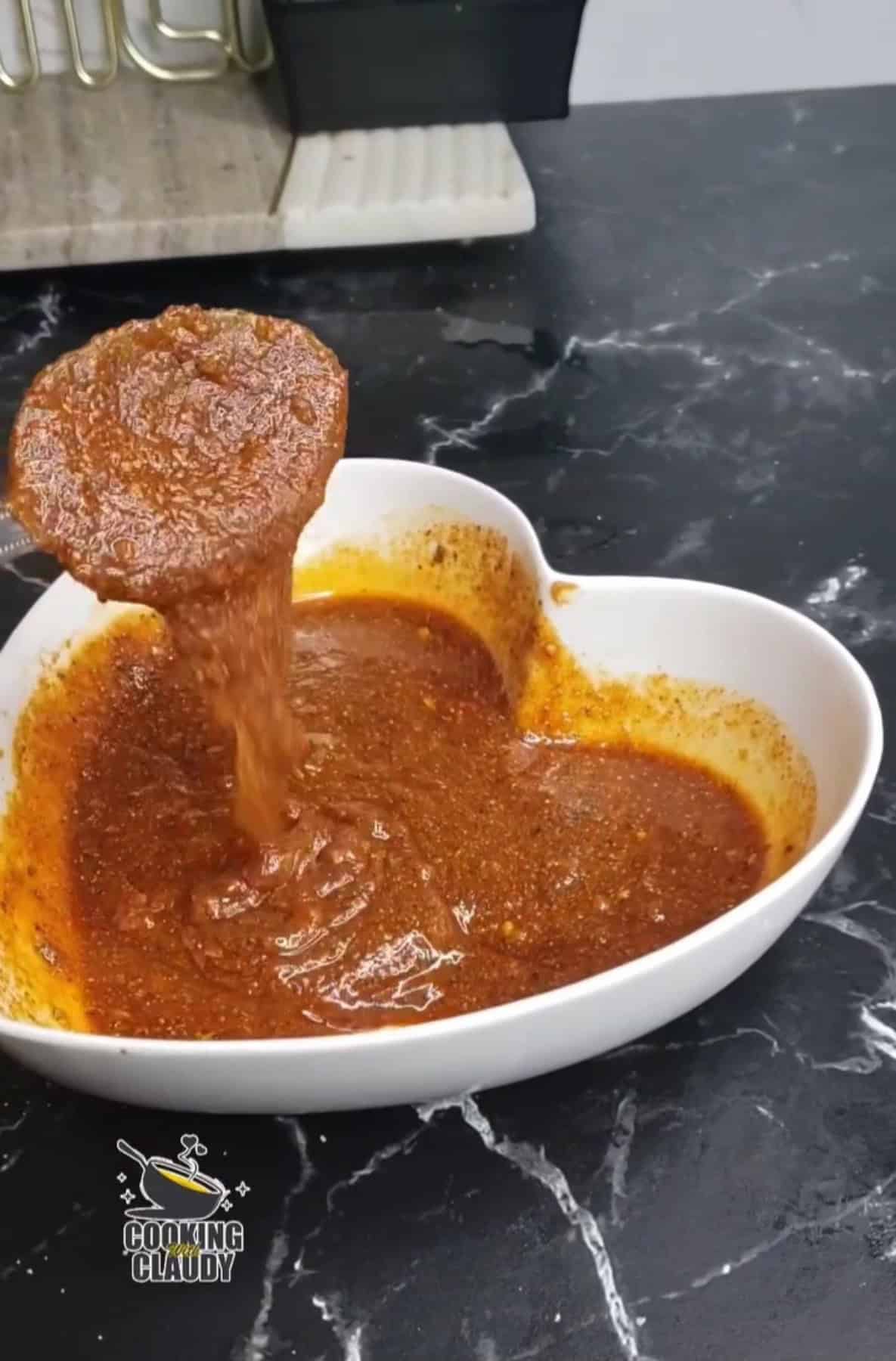 marinade in a bowl