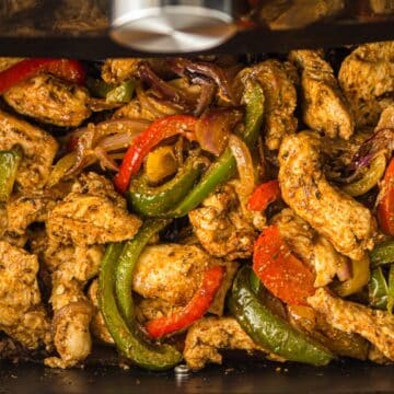 air fryer chicken fajita